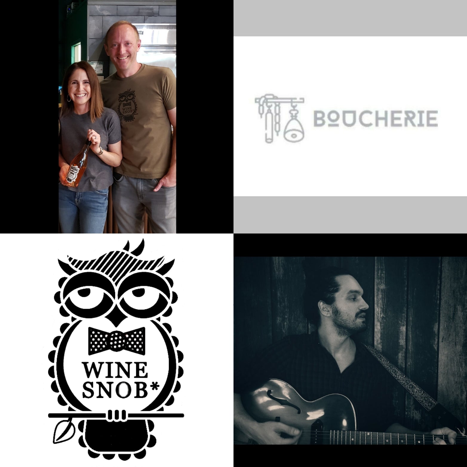 John Vicino + Boucherie Food Truck at Wine Snob*